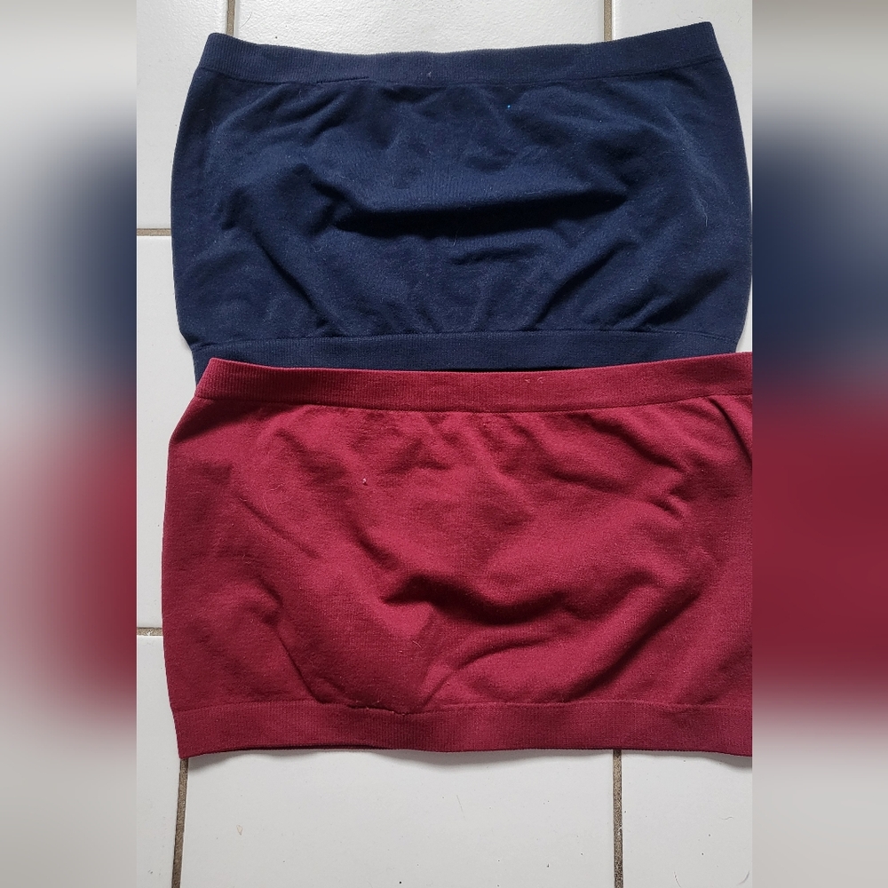 2 NWOT  Bandeaus Tops